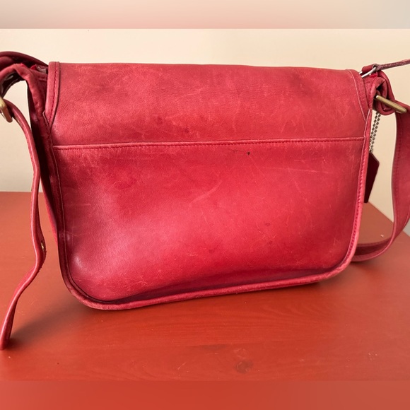 Vintage coach leather bags, used condition with signs of used all overs. - Picture 4 of 14